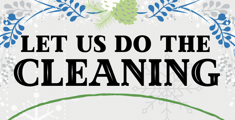 Read more about the article Let Us Do The Cleaning!