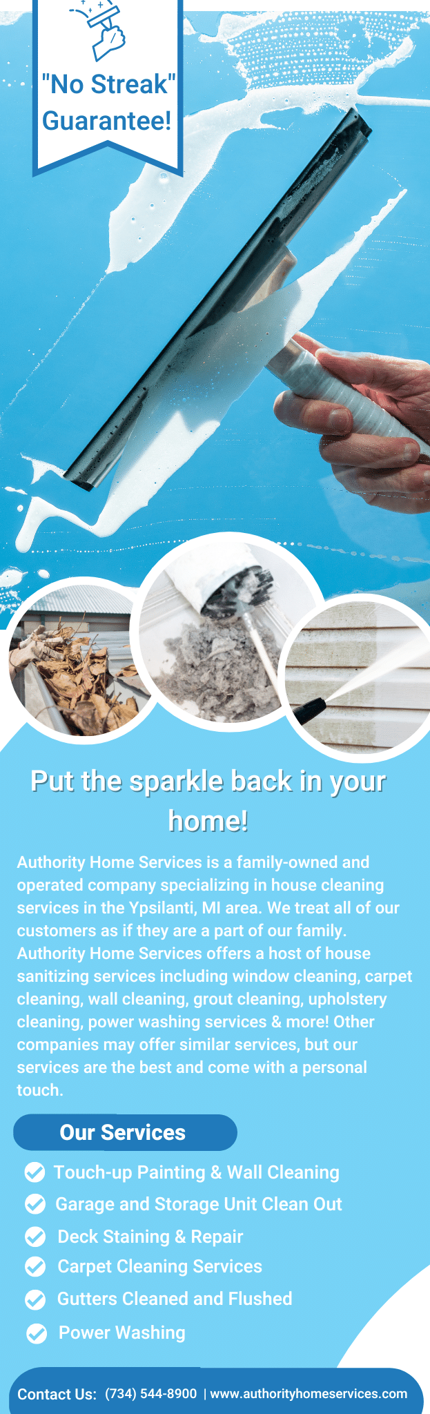 Put the Sparkle Back in Your Home! 1