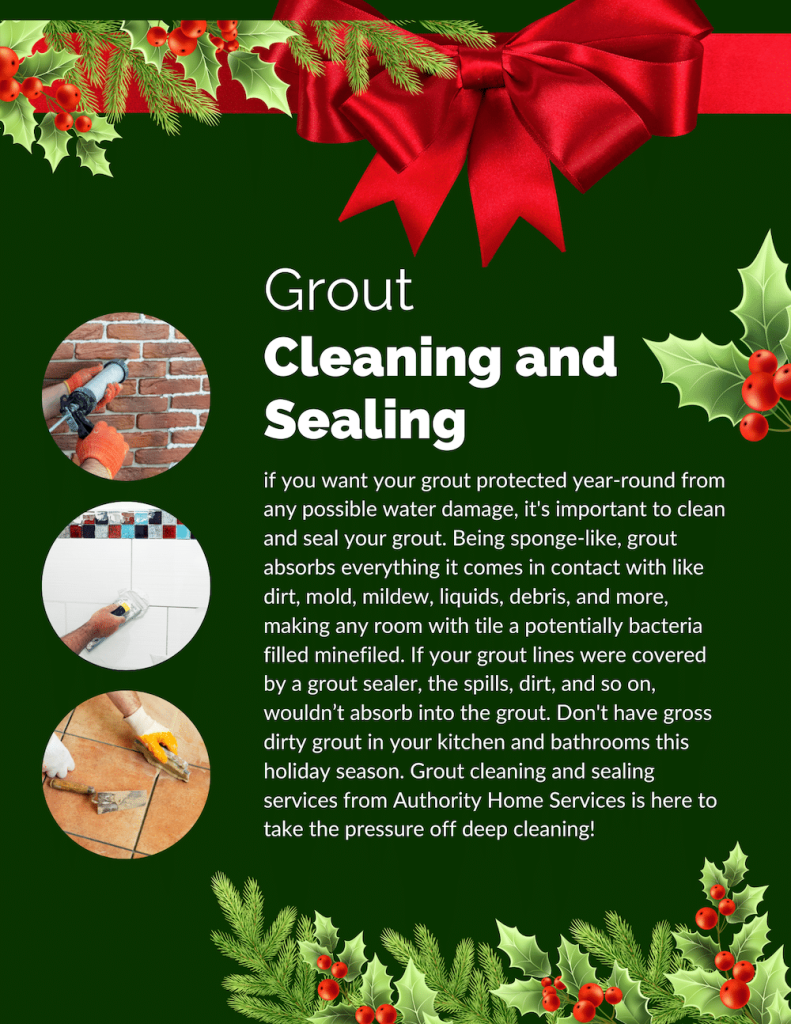 Grout Cleaning and Sealing